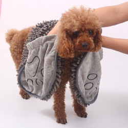 Pet washing towels